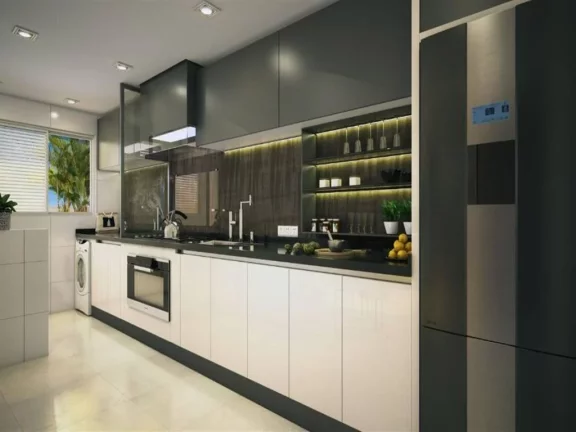 Imagem Apartamento com 2 dormitórios à venda, 70 m² - Guilhermina - Praia Grande/SP