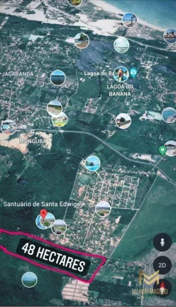 Imagem Terreno à venda, 481700 m² por R$ 15.000.000,00 - Garrote - Caucaia/CE