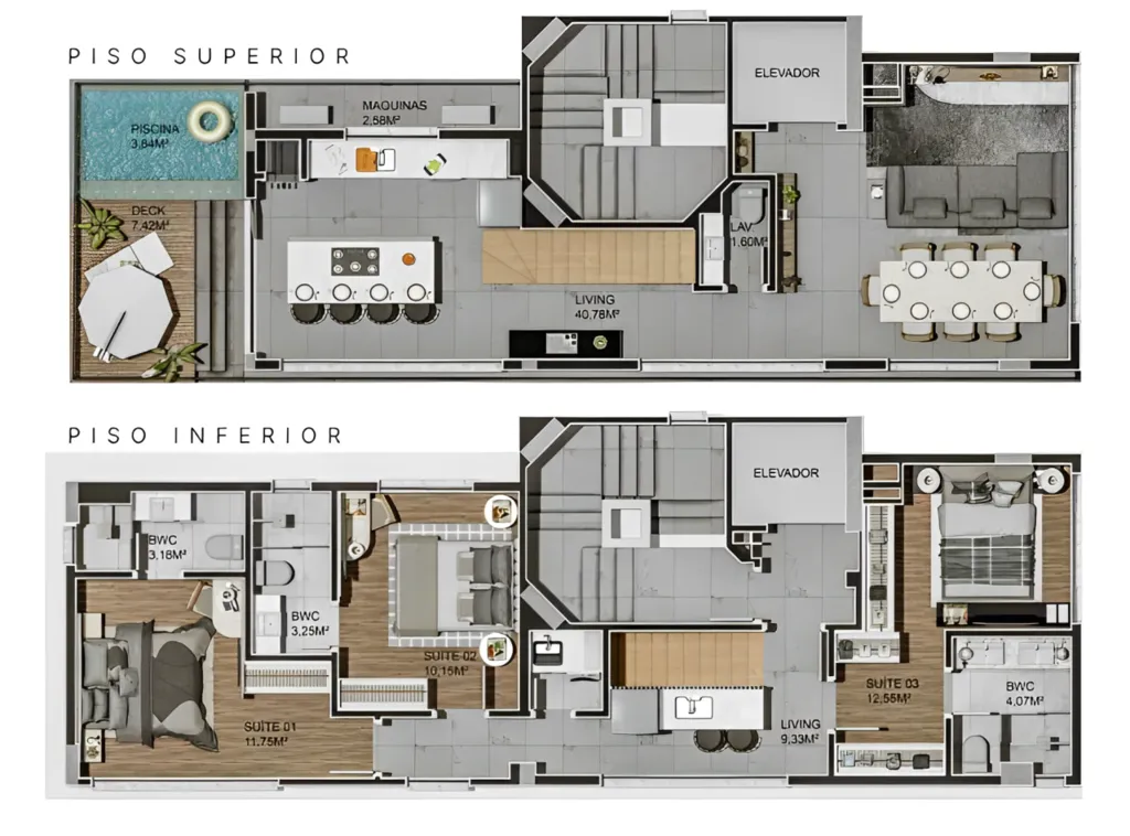 Imagem COBERTURA RESIDENCIAL em Balneário Camboriú - SC, Centro
