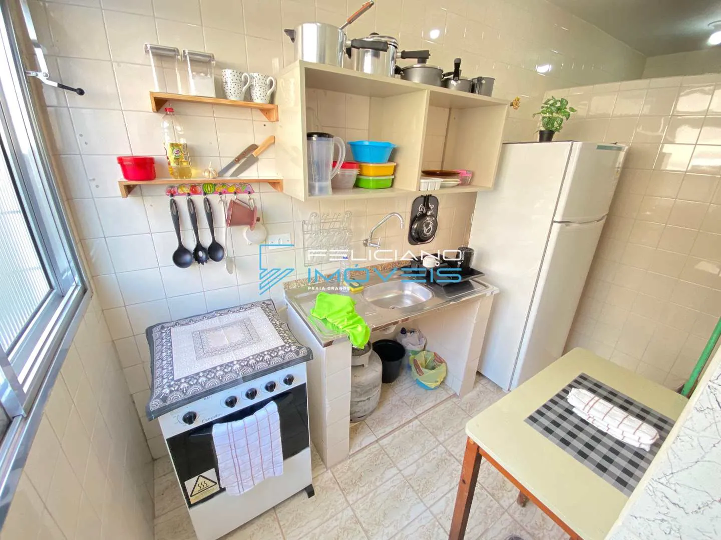 Imagem Kitnet com 1 quarto, Boqueirão, Praia Grande - R$ 225 mil, Cod: 6584