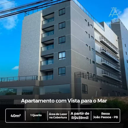 Excelente Apartamento com vista para o mar do Bessa