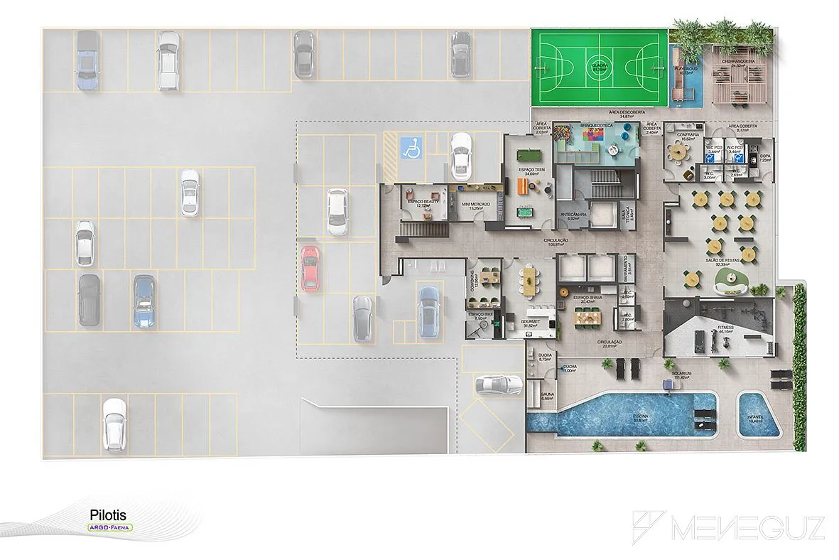 Imagem Faena Residence: 3 quartos com suíte no Jockey de Itaparica (Vila Velha/ES)