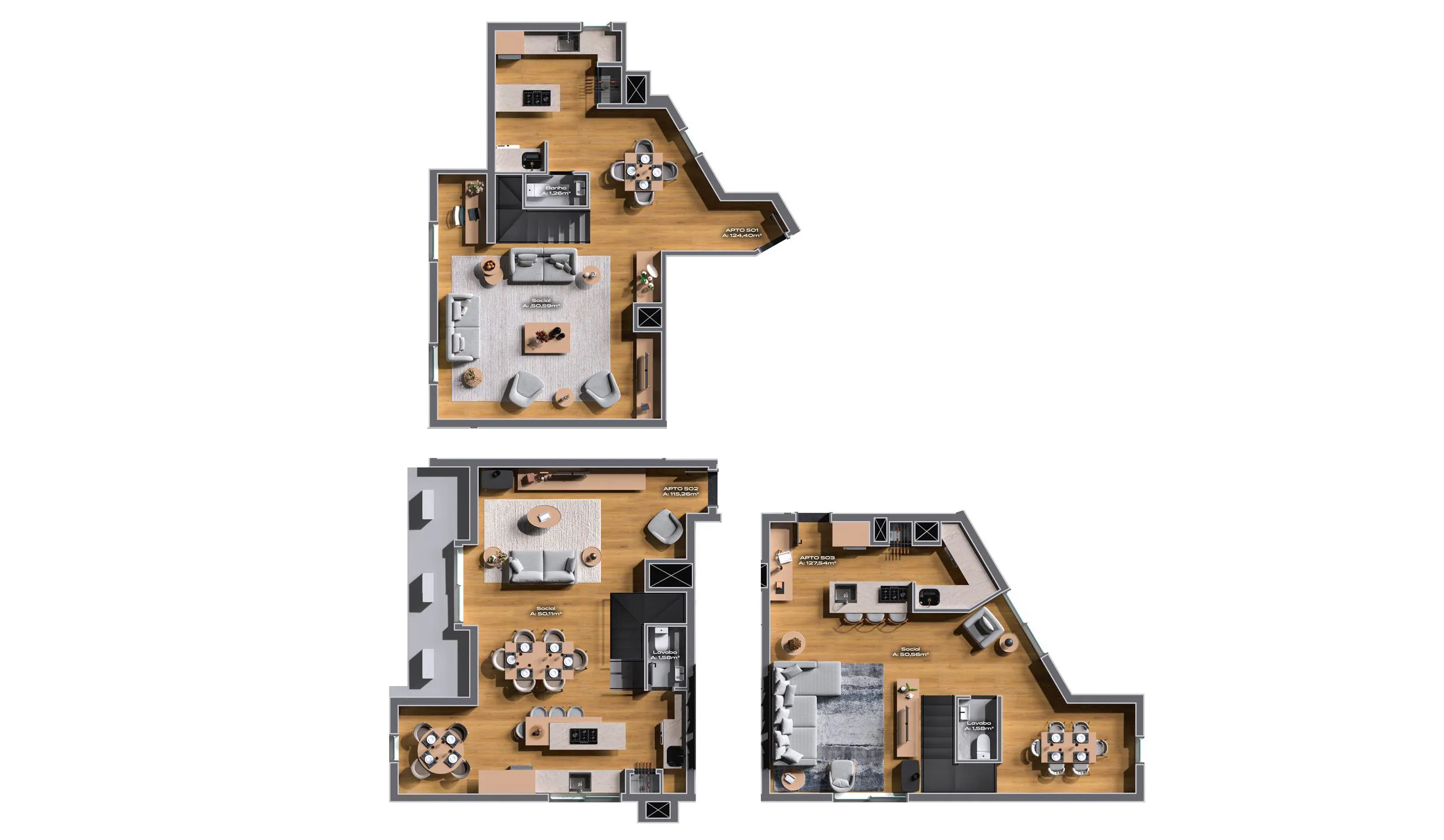 Imagem Apartamento à venda em Gramado, Floresta, com 2 quartos, 57.49m2