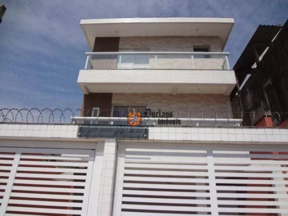 Imagem Sobrado com 3 dormitórios à venda, 92 m² por R$ 370.000,00 - Catiapoã - São Vicente/SP