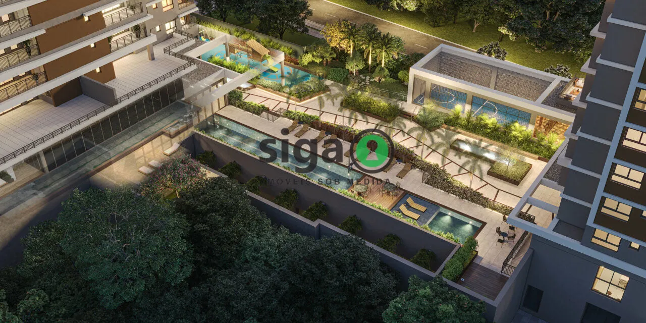 Foto do imóvel Apartamento de Alto Padrão com Varanda Gourmet 2 suítes, Lazer de clube, Próximo ao Metrô