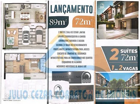 Imagem Casa para Venda em Guaratuba, 2 dormitórios, 2 suítes, 3 banheiros, 2 vagas