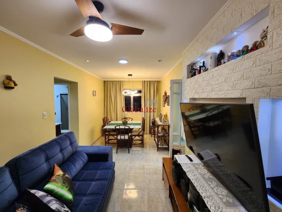 Imagem APARTAMENTO IMPECÁVEL COM 2 DORMITÓRIOS, ELEVADOR, VAGA DE GARAGEM BOX NA PONTA DA PRAIA EM SANTOS POR$ R$ 530.000,00