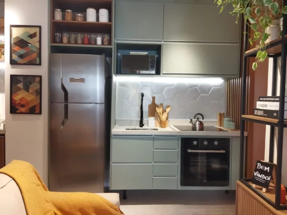 Imagem Ipiranga | 2 Dormitórios | 33m² | Amplo Lazer | 5 Minutos a pé até o metrô Sacomã