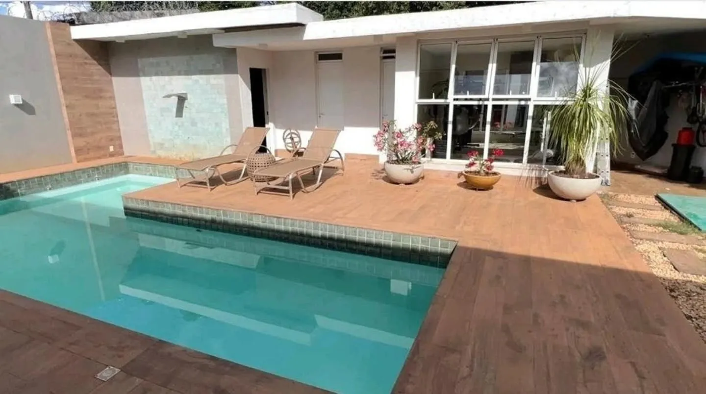 Imagem Magnifica Casa De 4/4 Sendo 3 Suites No Parque Acalanto