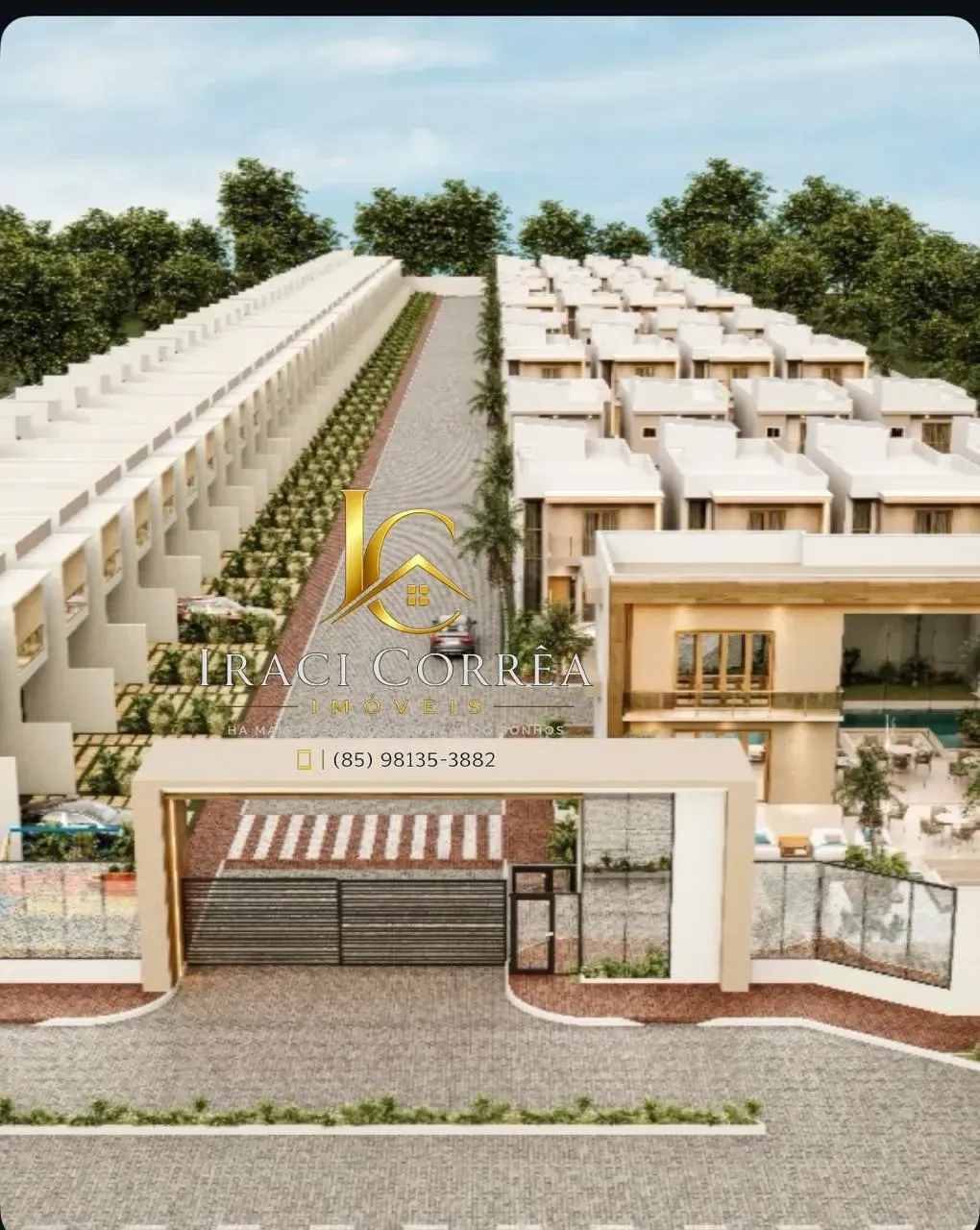 Imagem Casa de Condomínio com 3 Quartos à Venda, 125 m² em Guaribas - Eusébio