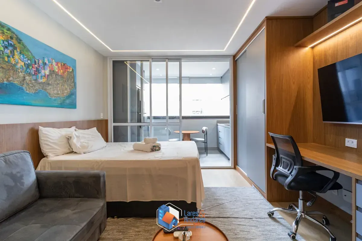 Foto do imóvel Studio para venda em Vila Olímpia com 1 quarto, 29m² em Rua Gomes de Carvalho