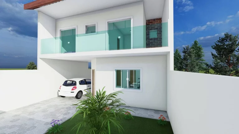 Foto do imóvel Sobrado Novo no Uberaba - 110 m² - R$750 mil