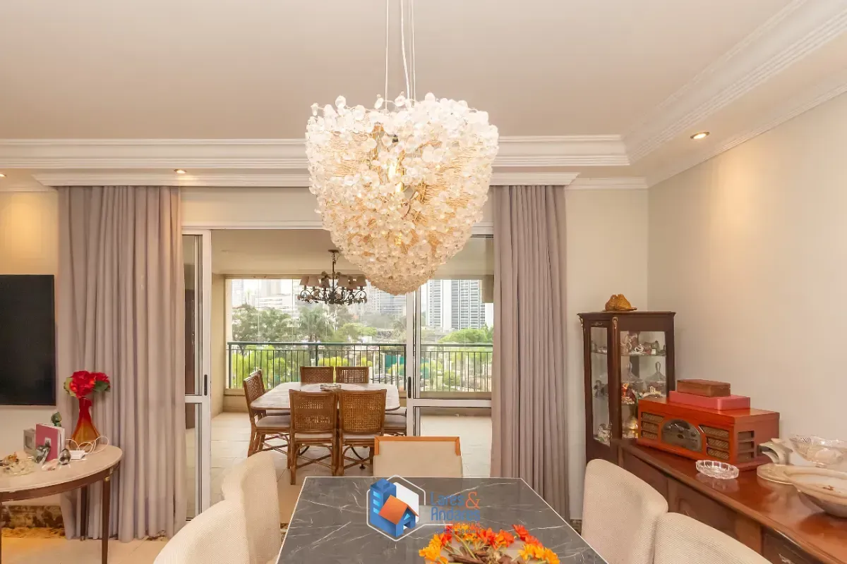 Imagem Apartamento para venda em Brooklin com 4 quartos, sendo 4 suítes, 205m²