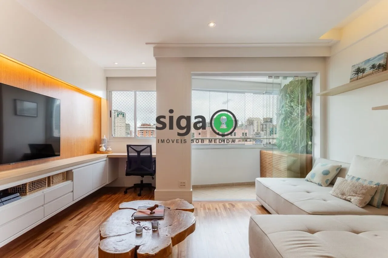 Imagem Apartamento mobiliado com 2 quartos e 2 vagas à venda na Vila Nova Conceição