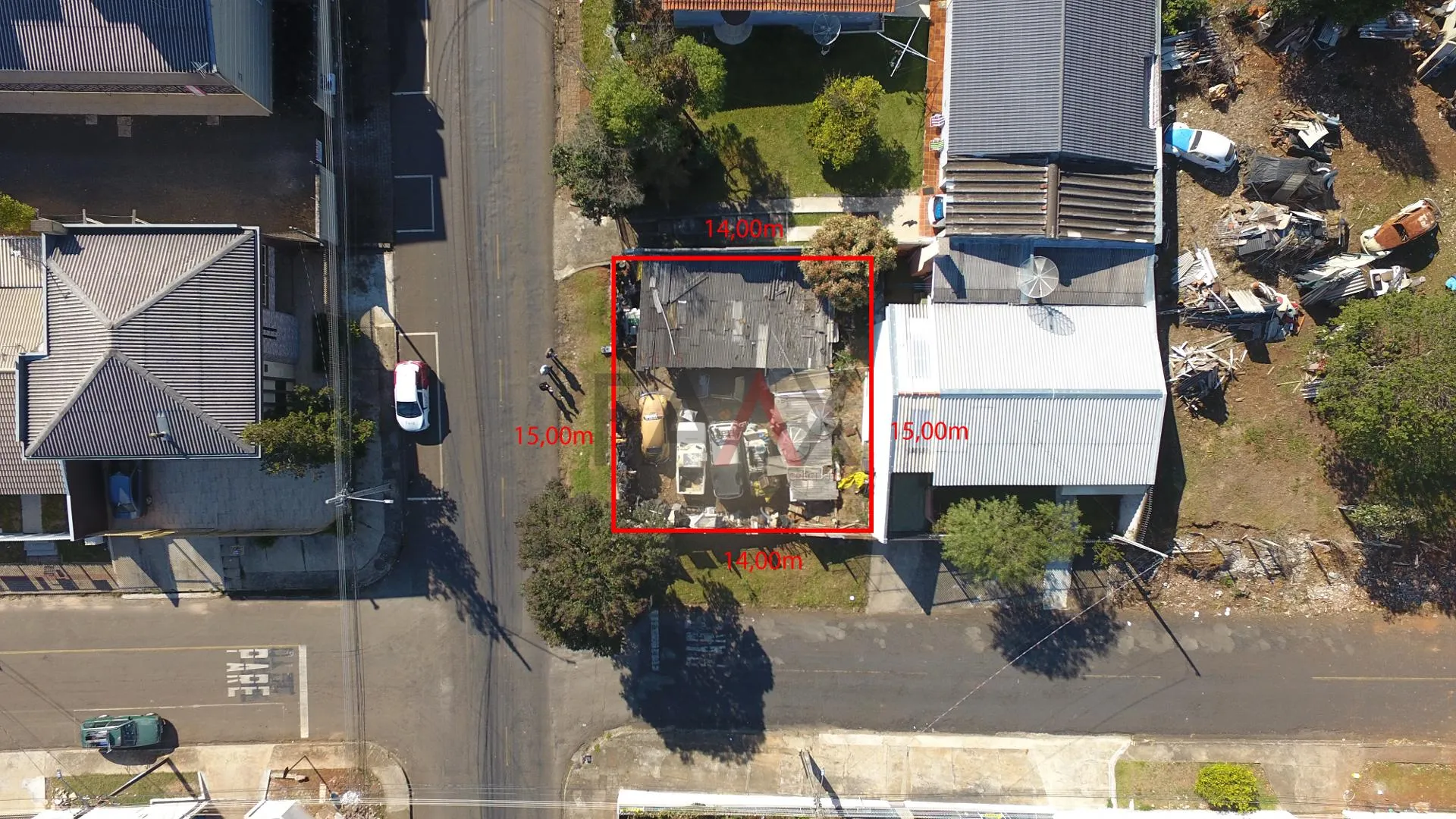 Imagem Terreno de esquina com 210.00m², BONSUCESSO, GUARAPUAVA - PR
