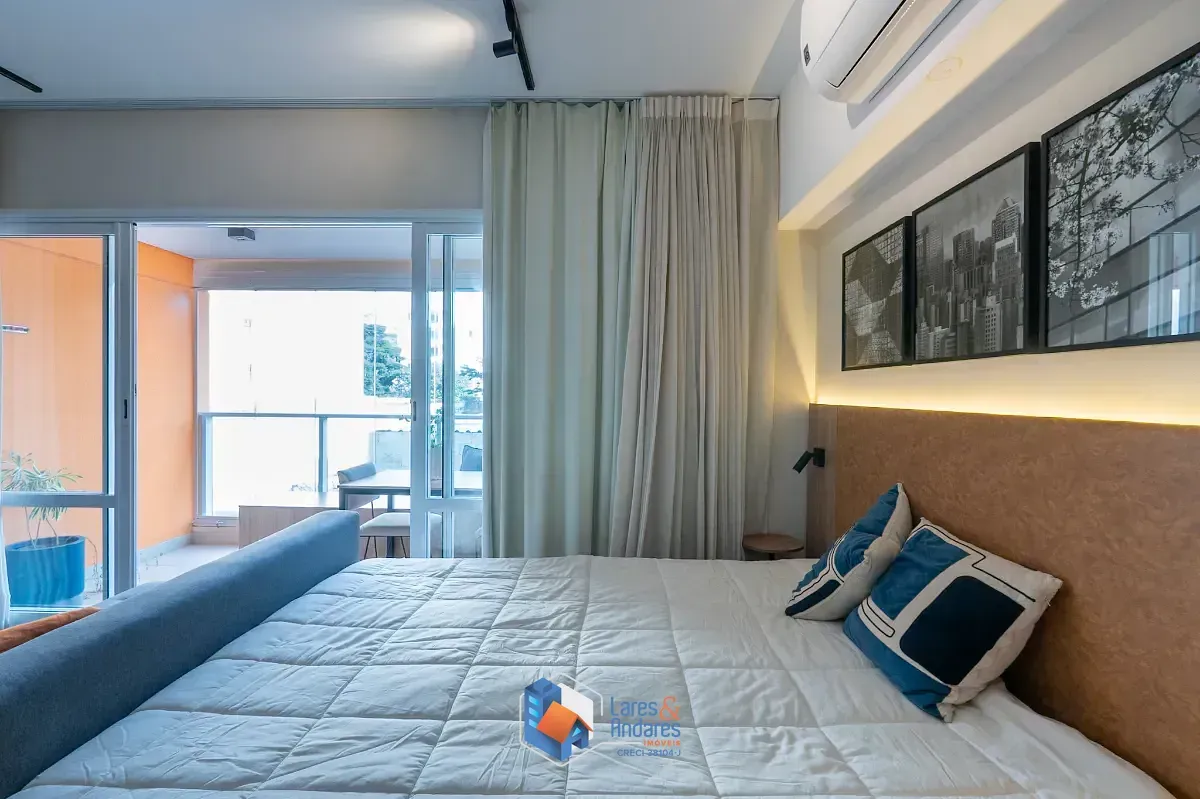 Imagem Studio para venda em Campo Belo com 1 quarto, 40m²