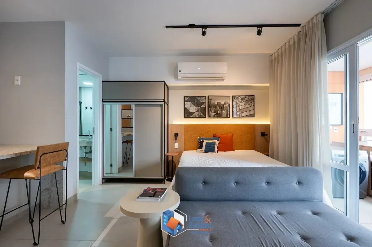 Imagem Studio para venda em Campo Belo com 1 quarto, 40m²