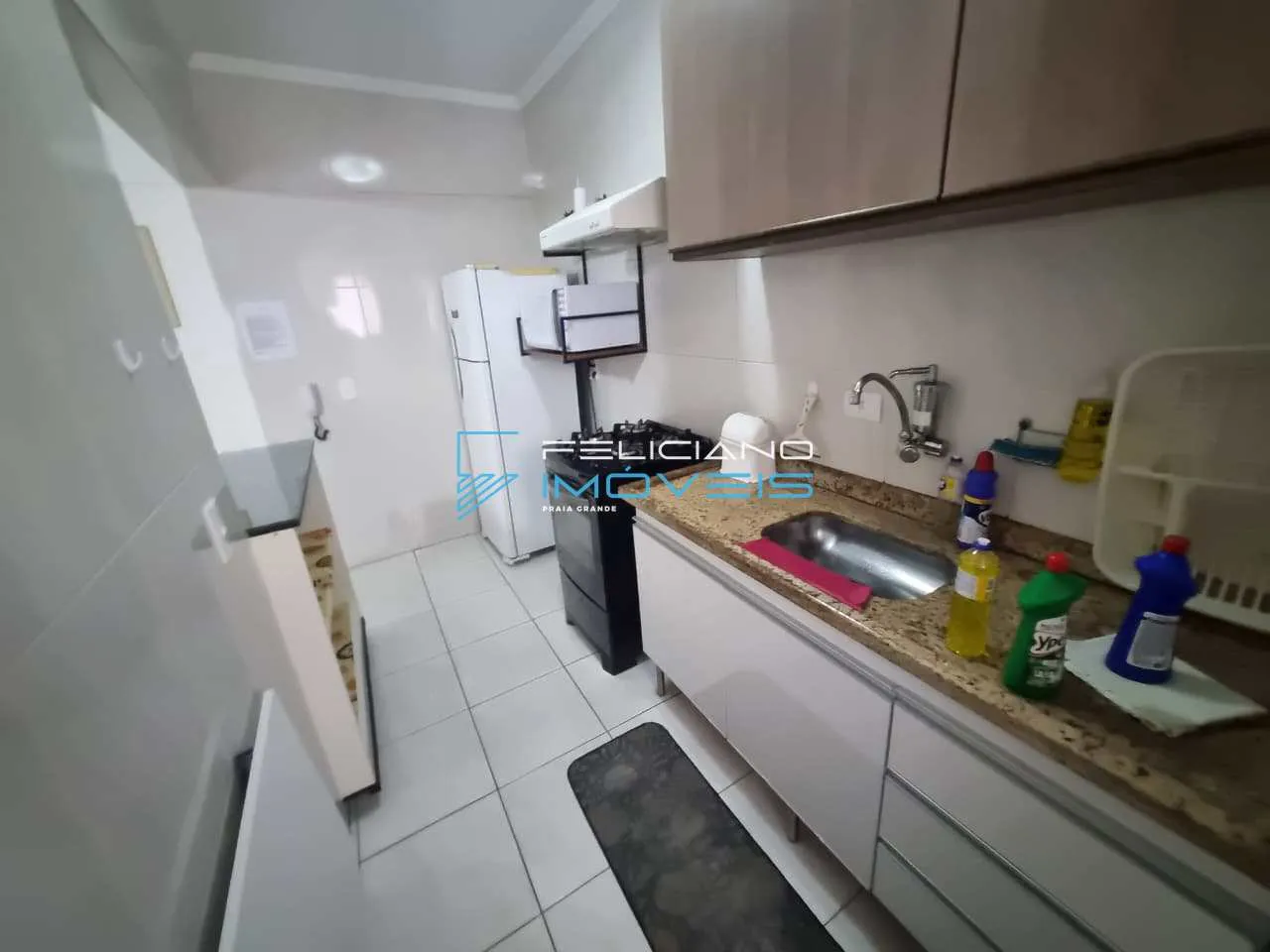 Imagem Apartamento com 1 quarto, Guilhermina, Praia Grande - R$ 355 mil, Cod: 7268