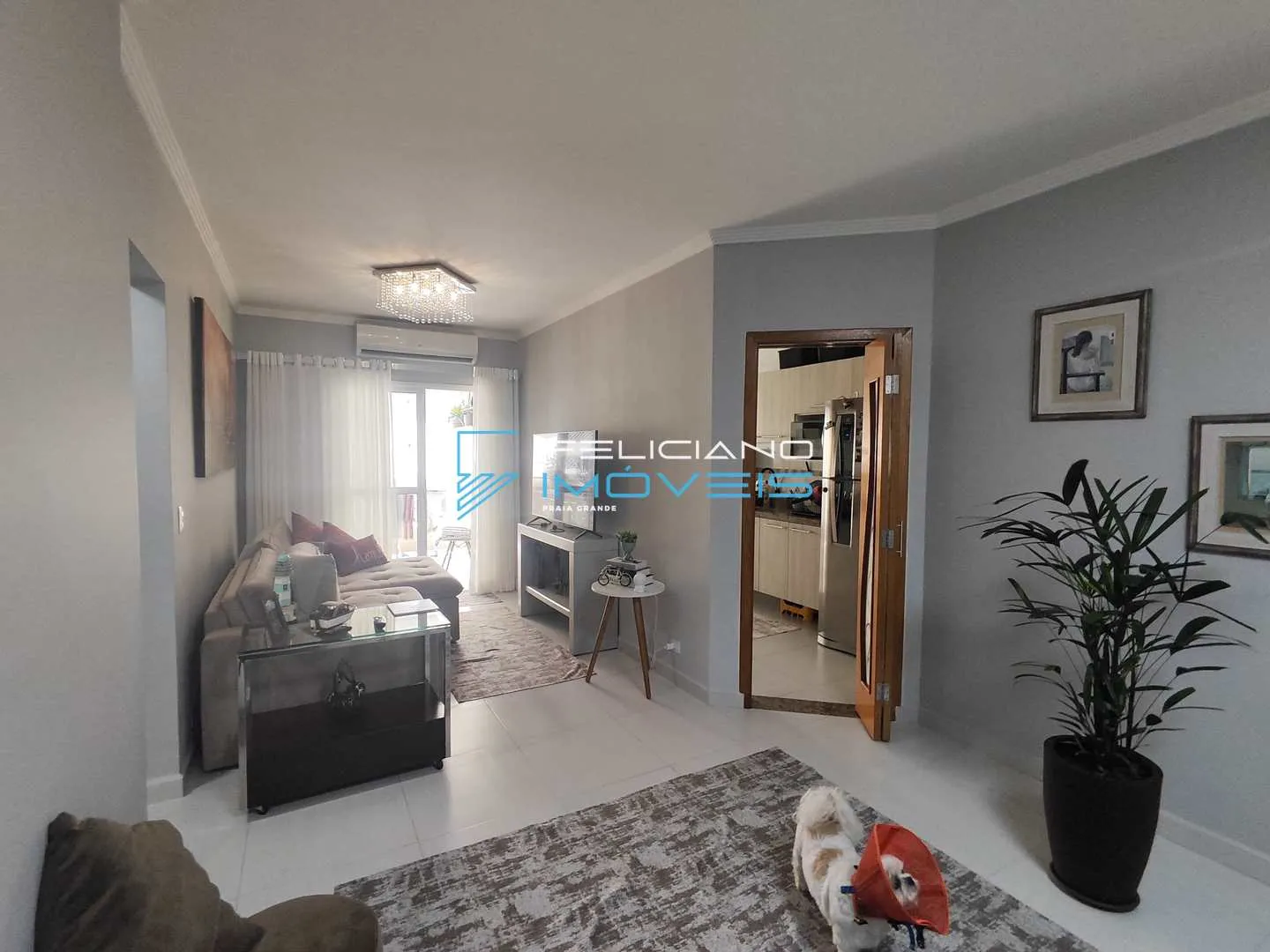 Imagem Apartamento com 2 quartos, Aviação, Praia Grande - R$ 639 mil, Cod: 2612