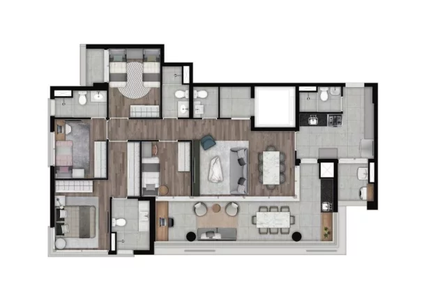 Imagem STUDIOS ALTO PARAÍSO BY YOU - Studio de 26m², localizado a apenas 300m da Estação Paraíso do Metrô!