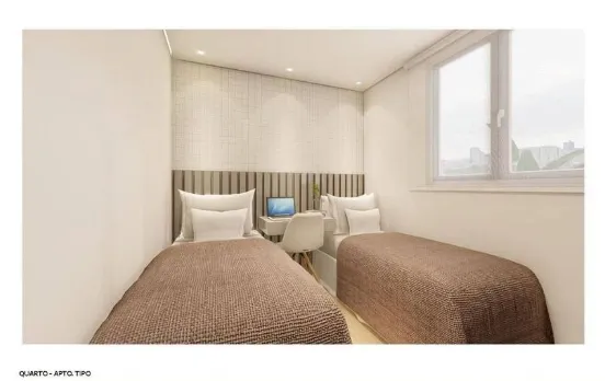 Imagem Apartamento à Venda - 2 Quartos sendo 1 Suíte - 1 Vaga - Bairro Jardim Leblon
