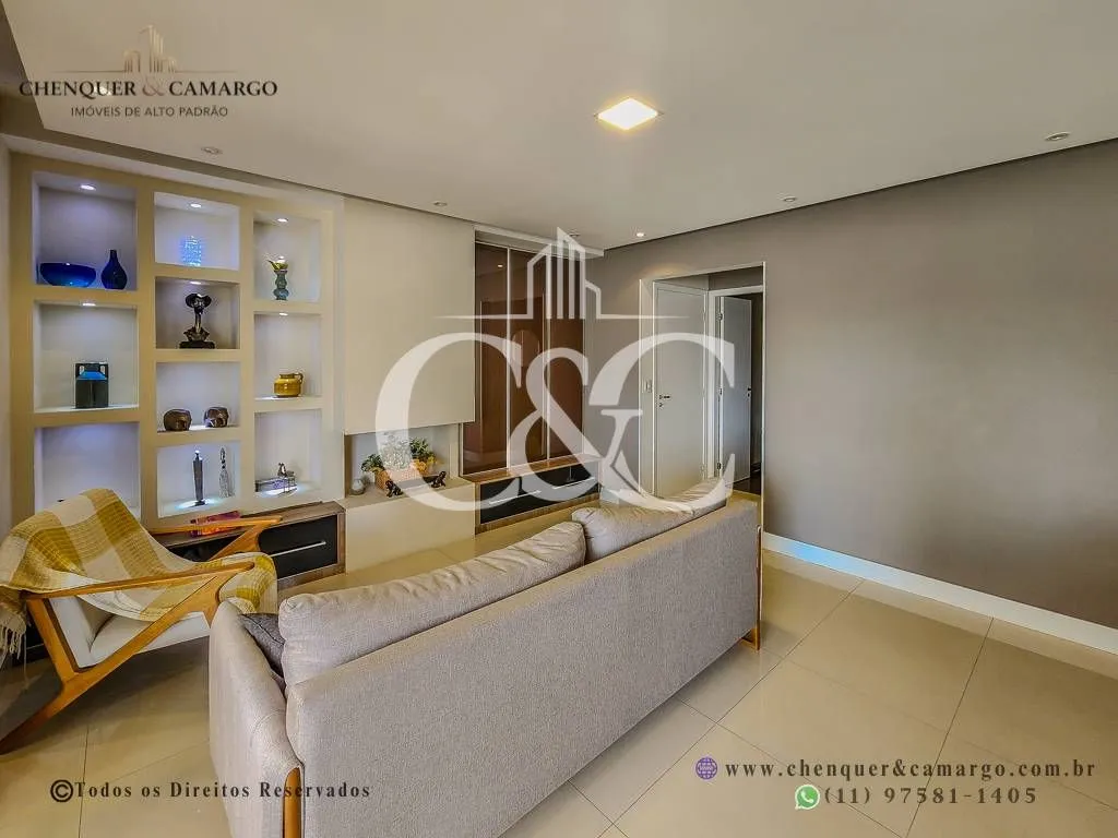 Imagem Apartamento Mobiliado Alto Padrão no Massimo Residence Jundiaí