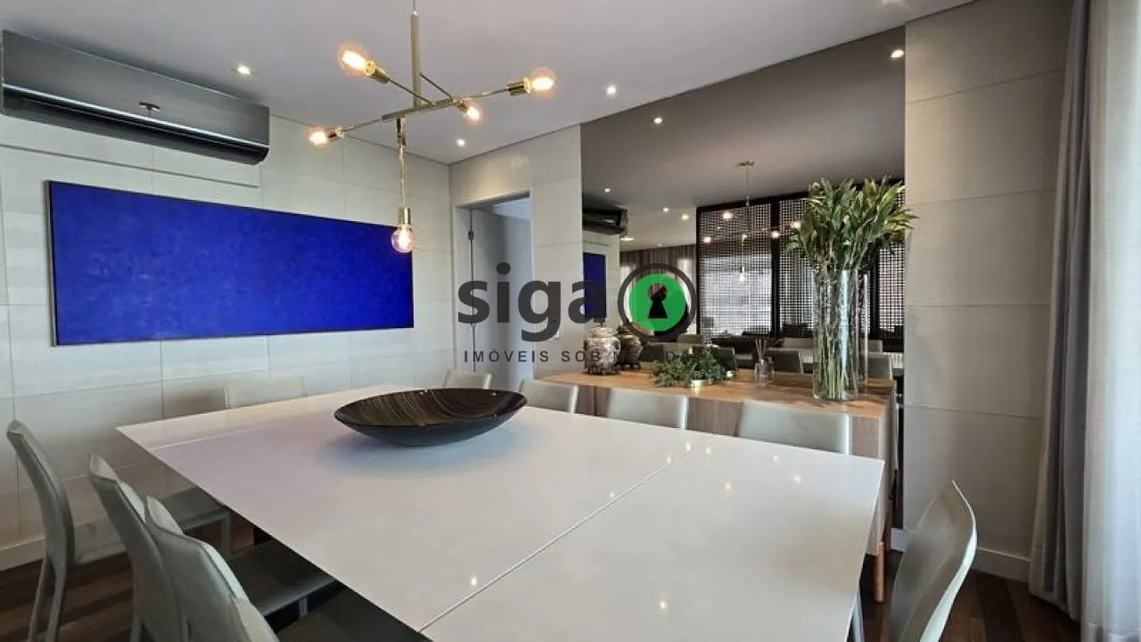 Imagem Apartamento Alto Padrão à Venda no Brooklin - 3 Suítes - 4 Vagas Fixas - Acabamento Premium
