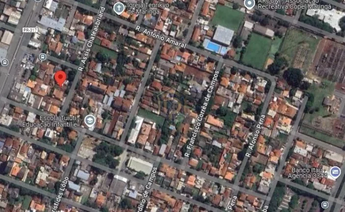 Imagem Terreno de 600m2 com atribuição ZR3 na Vila Santo Antonio em Maringá-P