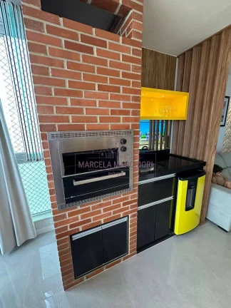 Imagem Apto 3 quartos, montado e decorado, fechamento, varanda gourmet, lazer comp