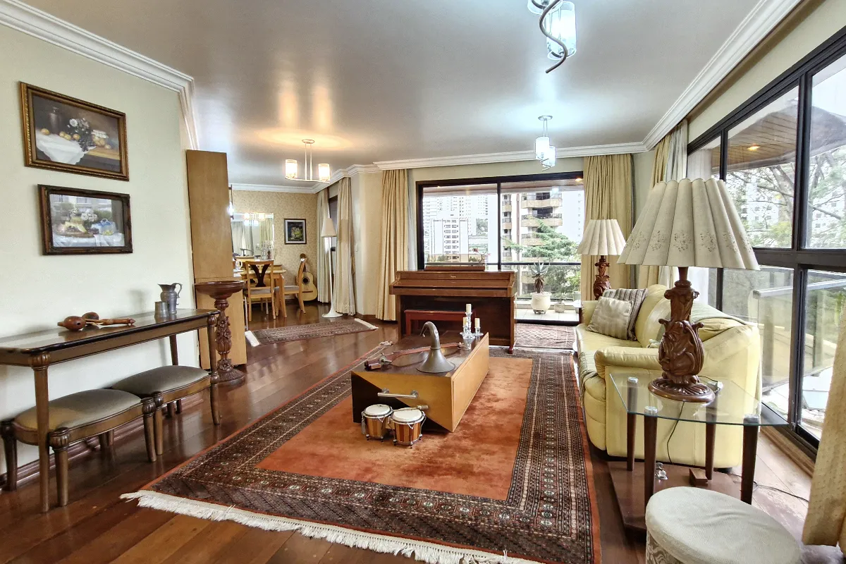Imagem Apartamento para venda em Vila Andrade com 4 quartos, sendo 2 suítes, 219m2