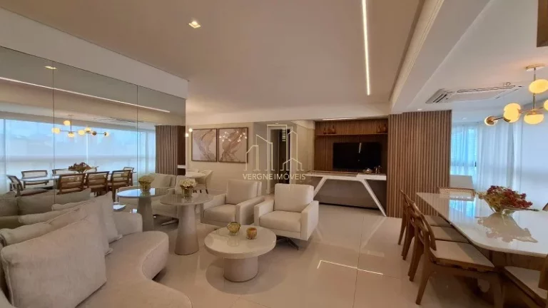 Imagem Apartamento de luxo com vista mar e 4 quartos na Pituba, Salvador-BA: 3 suítes, 3 salas, 4 banheiros, 2 vagas de garagem!