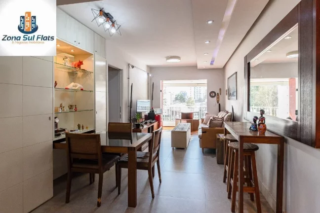 Imagem Apartamento Real Parque 85m, sala conceito aberto, suíte canadense, 2 vagas e depósito