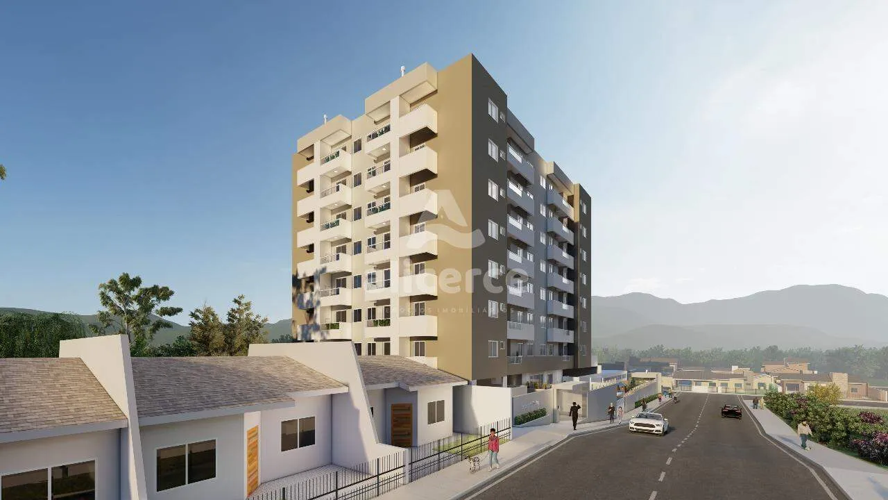 Imagem Apartamento amplo de 2 dormitórios com suíte, terraço e Hobby box em Areias - São José - SC