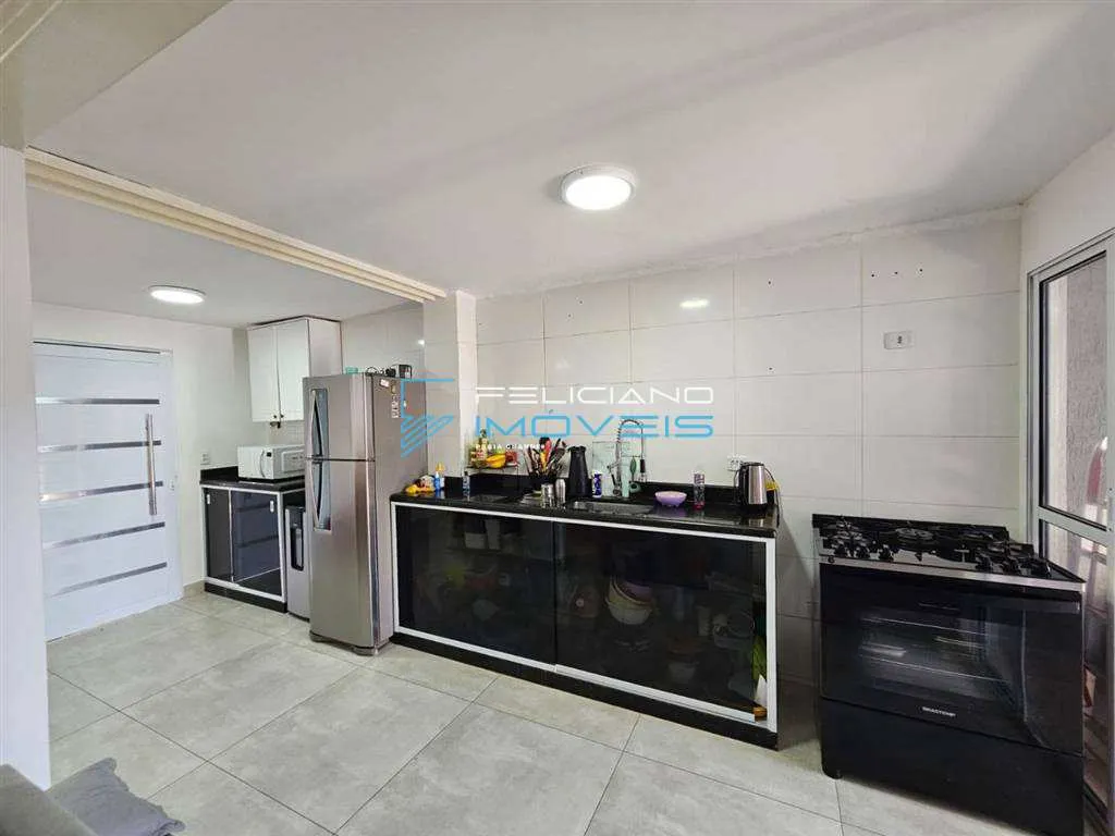 Imagem Sobrado com 3 quartos, Solemar, Praia Grande - R$ 775 mil, Cod: 7556