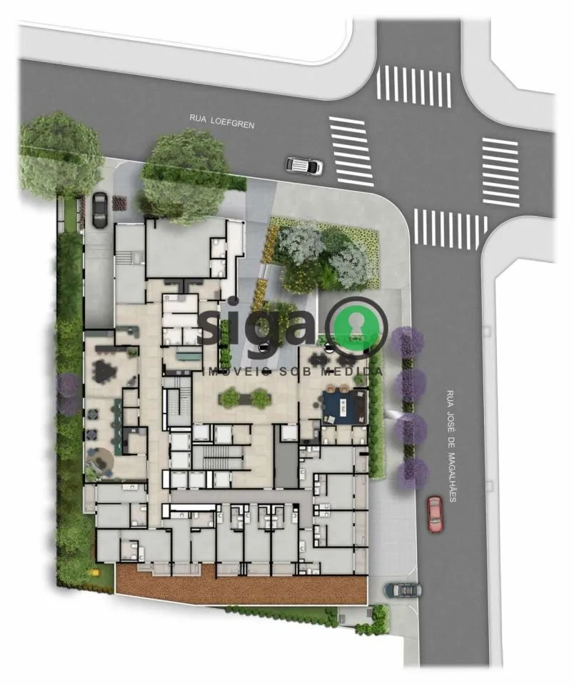 Imagem Apartamento Garden a venda com 3 suites e 2 vagas na Vila Clementino - SP