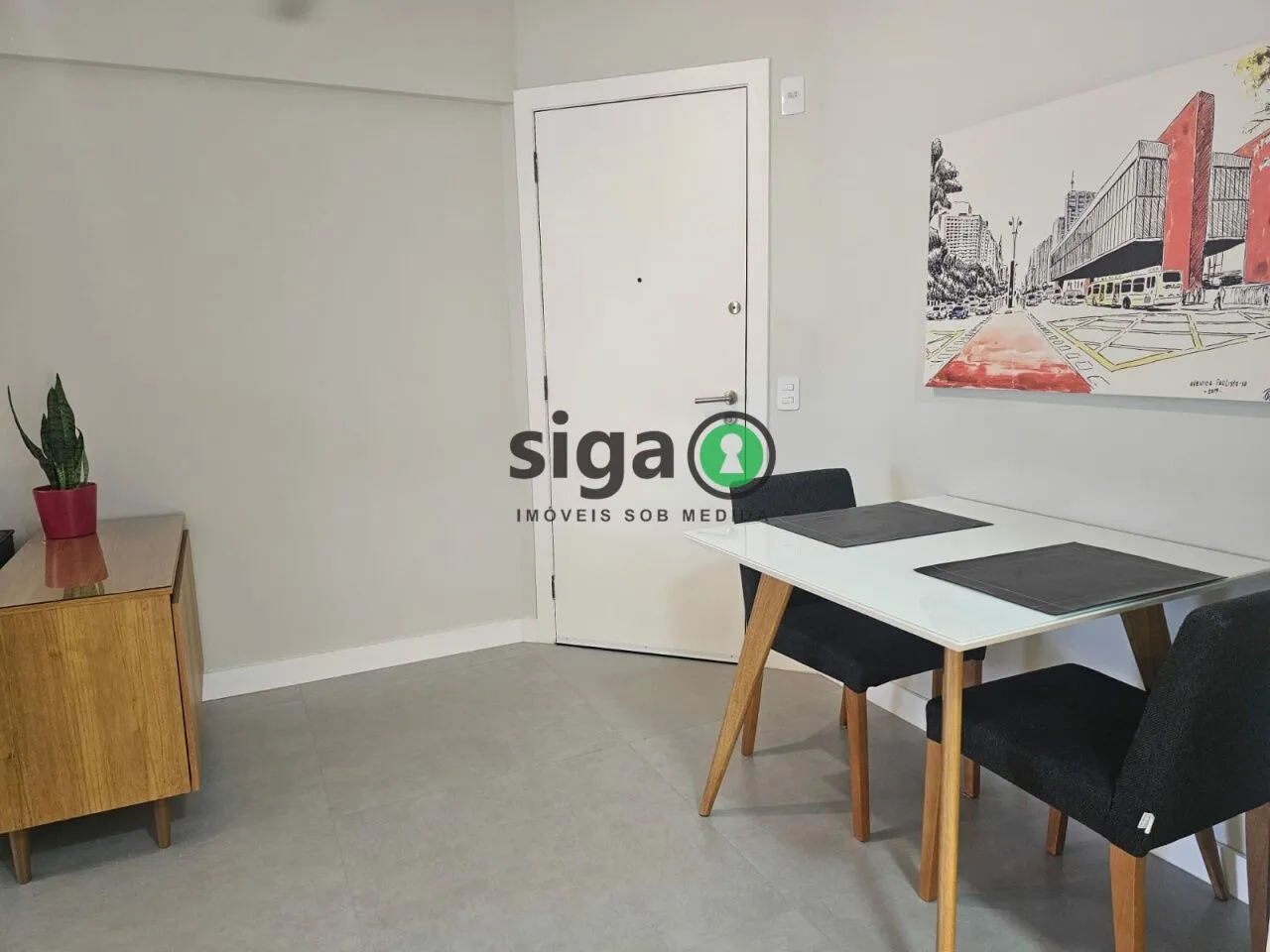 Imagem Locação Apartamento 1 Quarto Mobiliado no Jardim Paulista