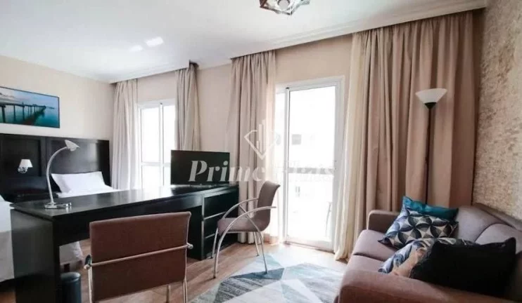 Foto do imóvel Flat disponível para venda no Transamérica Executive Perdizes, com 29m², 1 dormitório e 1 vaga em Rua Monte Alegre