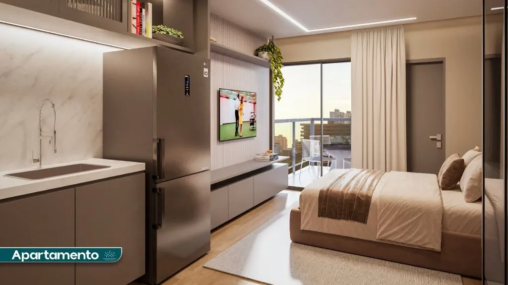 Imagem Flat à venda, 23 m² por R$ 292.622,00 - Camboinha - Cabedelo/PB