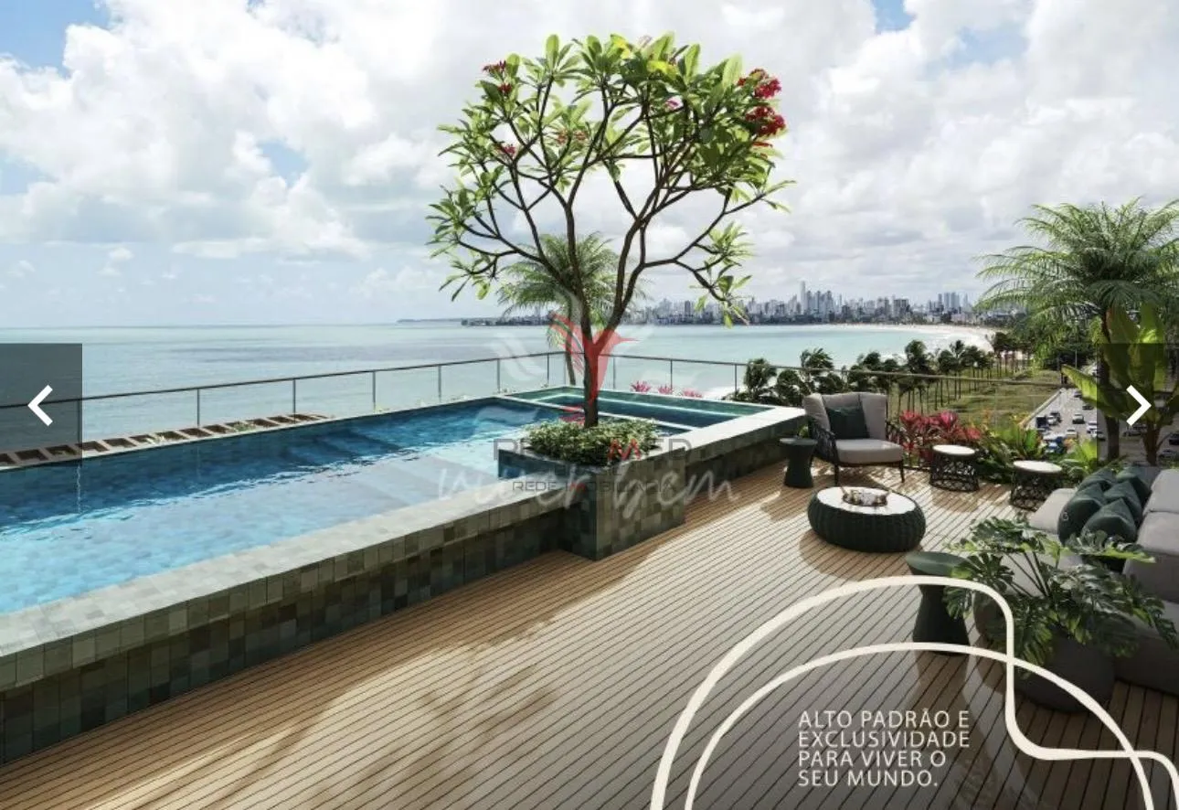 Imagem Vende-se flat na beira-mar do Bessa, melhor localização para investimento!