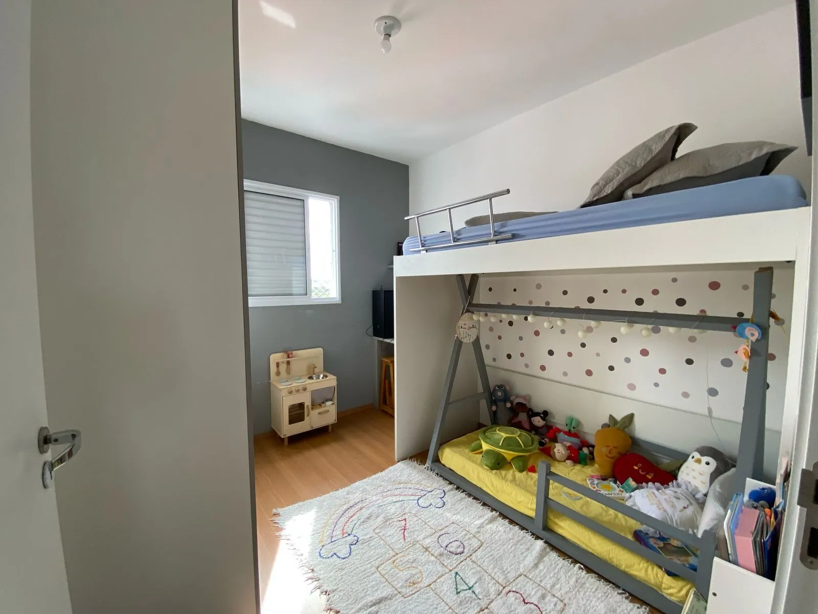 Imagem Apartamento mobiliado com 2 dormitórios sendo 1 suíte e 1 vagas de garagem no Edifício Morumbi Life Residencial- Jardim Morumbi- Sorocaba