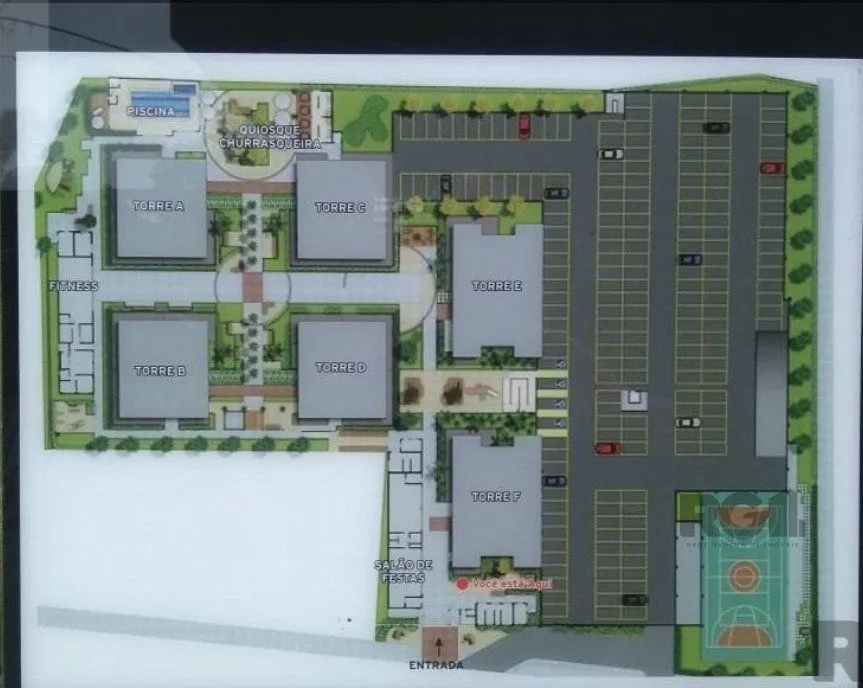 Imagem Apartamento com 75m² privativos, 3 dormitórios sendo 1 suíte, living dois ambientes, imóvel arejado e iluminado.