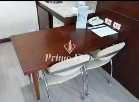 Imagem Flat disponível no Transamérica Executive Chácara Santo Antônio, com 28m², 1 dormitório e 1 vaga