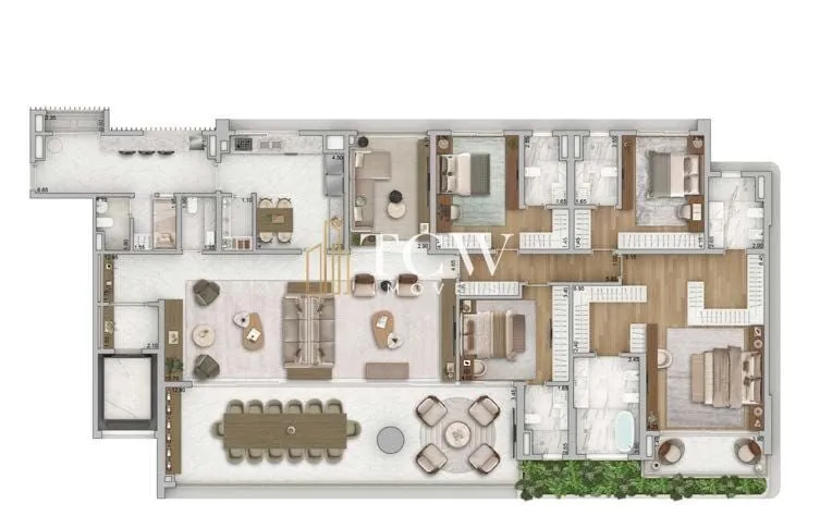 Imagem Apartamento à venda no bairro Moema - São Paulo/SP, Zona Sul