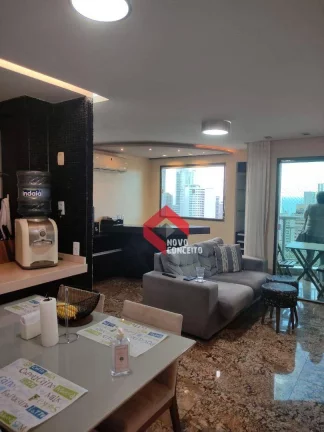 Imagem Apartamento com 2 dormitórios à venda, 74 m² por R$ 599.000 - Meireles - Fortaleza/CE