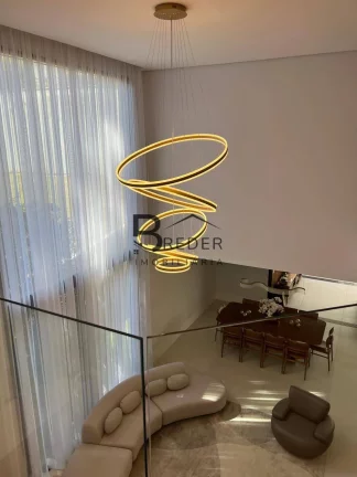 Imagem Casa Nova Mobiliada Condominio Alpha Conde II Alphaville 417mts
