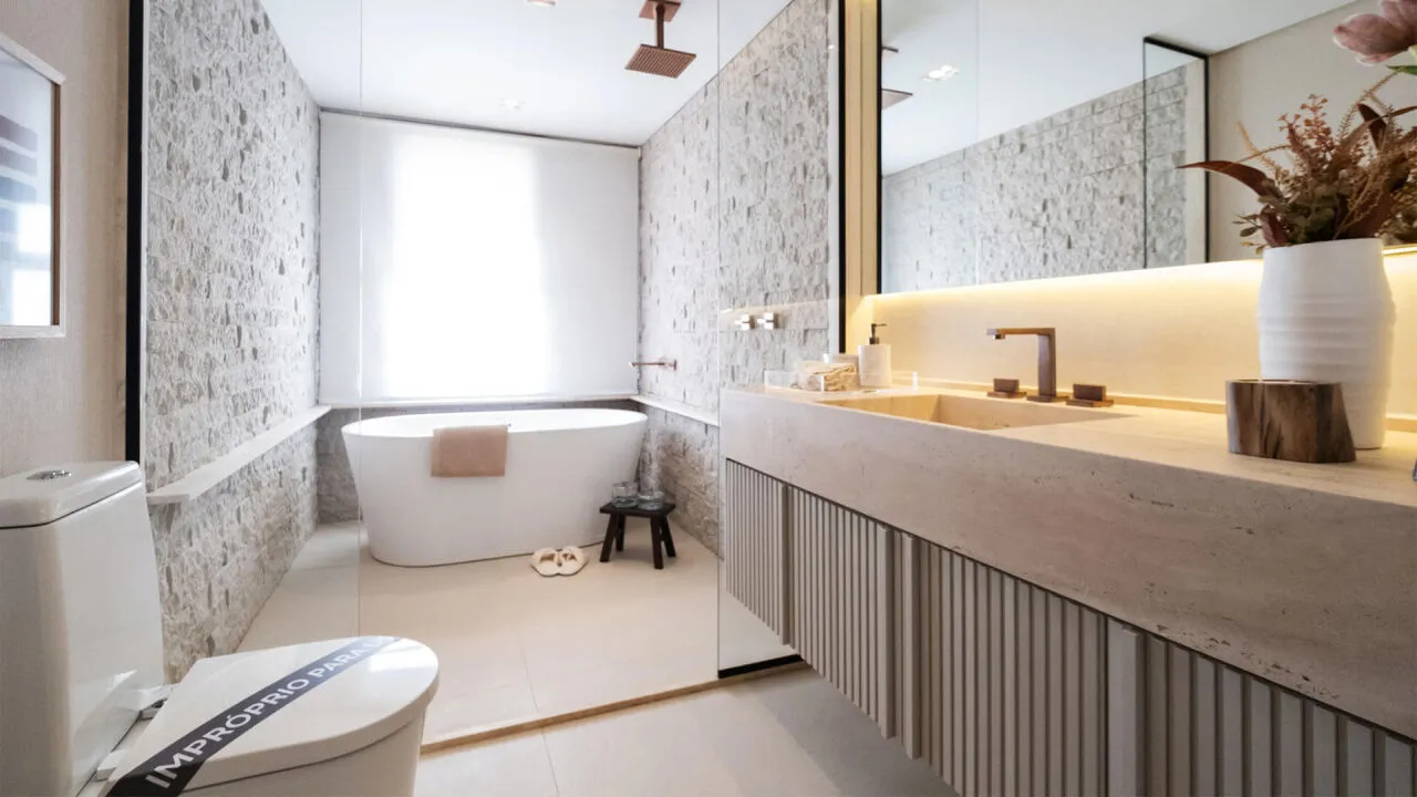 Imagem Apartamento com 262m², 4 Suítes e 4 vagas Double View e Vista Panorâmica em um Novo Ícone de Luxo