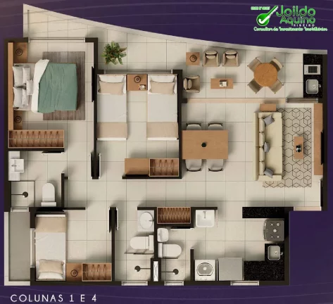 Imagem Apartamento de 2 e 3 quartos na aldeota perto de todos os serviços...