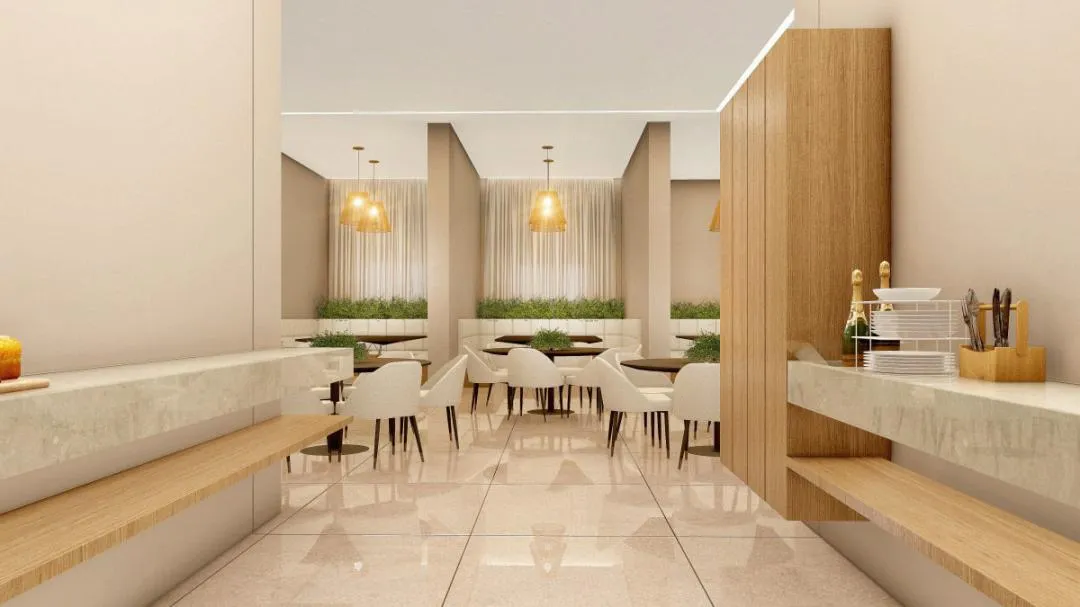 Imagem Apartamento à venda no Edifício Rubi, Centro de Cascavel - Lançamento com piscina e portaria 24h