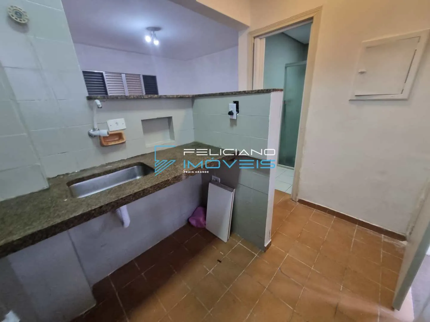 Imagem Kitnet com 1 quarto, Canto do Forte, Praia Grande - R$ 212 mil, Cod: 7318
