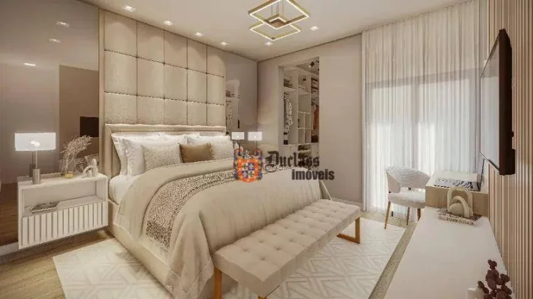 Imagem Casa com 3 dormitórios à venda, 185 m² por R$ 1.390.000,00 - Condomínio Residencial Ile de France - Bragança Paulista/SP